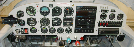 N966DB panel circa 2003